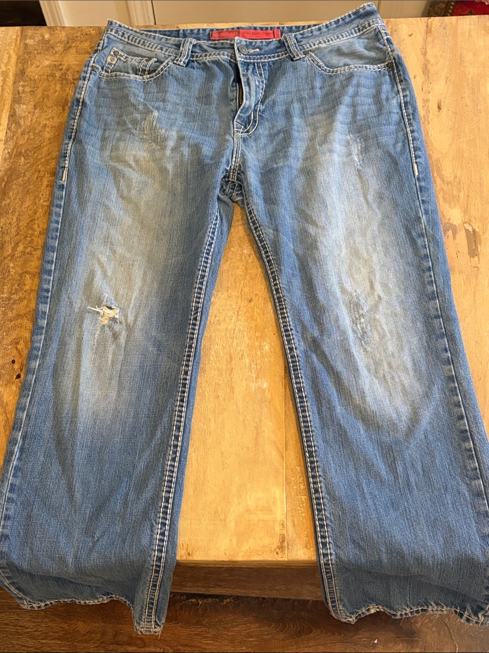 Rock & Roll Denim Double Barrel Straight 38x32